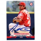 Andrew Quezada autograph